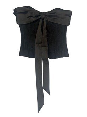 Outcast Amora Corset Top in Black